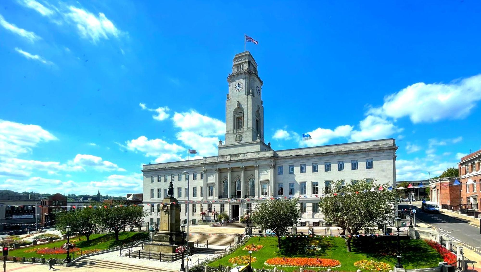 Town Hall View Barnsley Luaran gambar